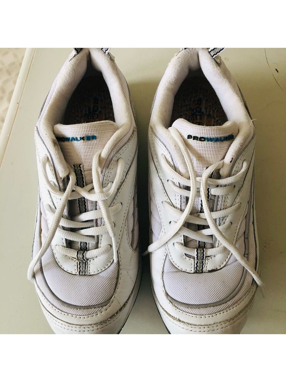 Rockport Pro Walker Classic Walking Shoe Sneakers Y2K Vibe Gorpcore Summer White
